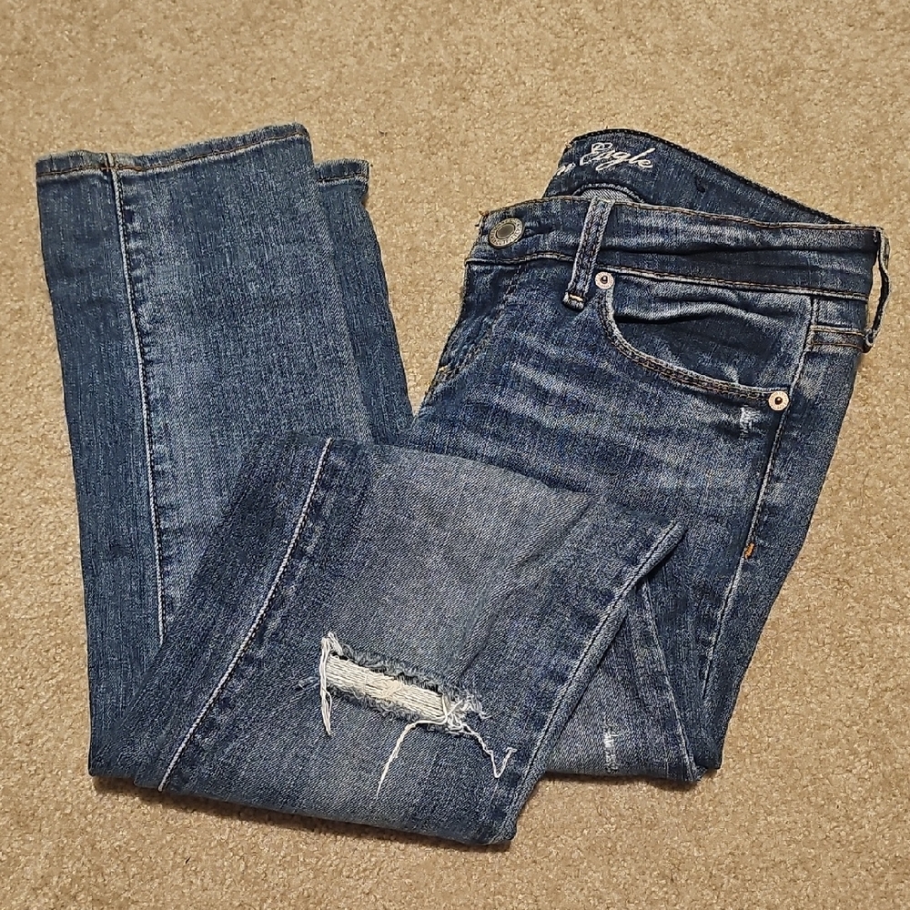 Y2K American Eagle Jeans Sz0 Stretch
